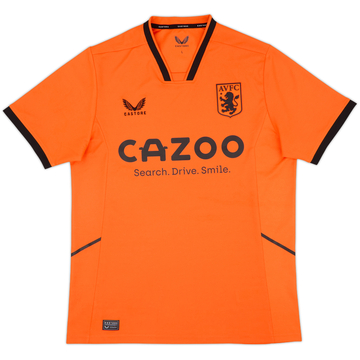 2022-23 Aston Villa GK S/S Shirt - 8/10 - (L)