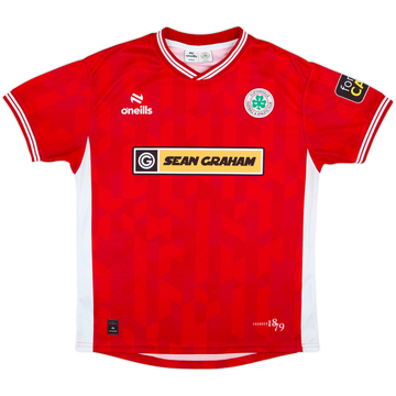 2024-25 Cliftonville Home Shirt - 10/10 - (L)
