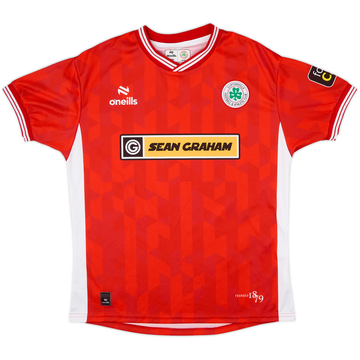 2024-25 Cliftonville Home Shirt - 10/10 - (L)