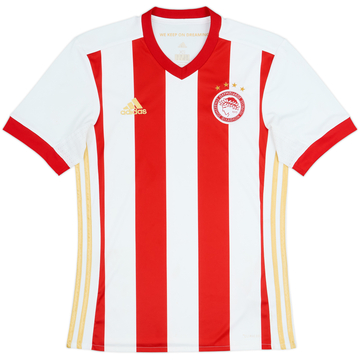 2017-18 Olympiakos Home Shirt - 5/10 - (XS)