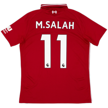 Camiseta de local del Liverpool 2018-19 M.Salah #11 - 6/10 - (XL.Niños)