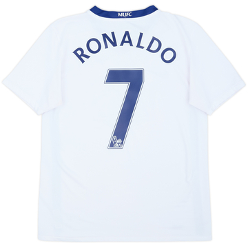 2008-10 Manchester United Away Shirt Ronaldo #7 - 6/10 - (XL.Boys)