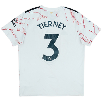 2020-21 Arsenal Away Shirt Tierney #3 - 5/10 - (L)
