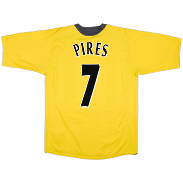 2005-06 Arsenal Away Shirt Pires #7 - 7/10 - (L)