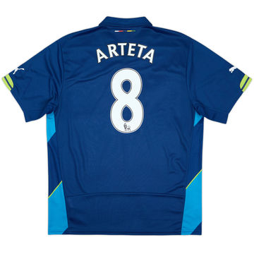 2014-15 Arsenal Third Shirt Arteta #8 - 8/10 - (L)