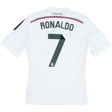 2014-15 Real Madrid Home Shirt Ronaldo #7 - 7/10 - (M)