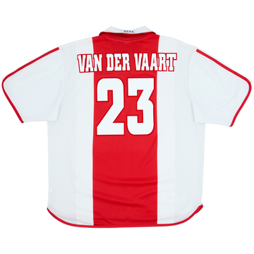 2000-01 Ajax Centenary Home Shirt Van Der Vaart #23 - 8/10 - (XXL)