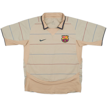 Camiseta de visitante del Barcelona 2003-05 - 5/10 - (Niños L)