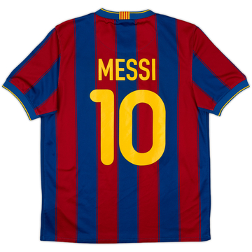 2009-10 Barcelona Home Shirt Messi #10 - 6/10 - (S)