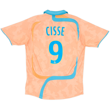 2007-08 Olympique Marseille Third Shirt Cisse #9 - 6/10 - (S)
