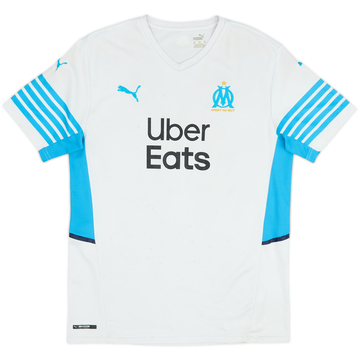 2021-22 Olympic Olympique Marseille Home Shirt - 5/10 - (XXL)