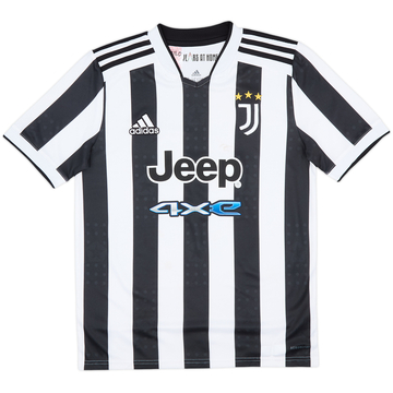 2021-22 Juventus Home Shirt - 6/10 - (L.Boys)