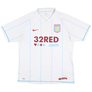 Camiseta de visitante del Aston Villa 2007-08 - 4/10 - (L)