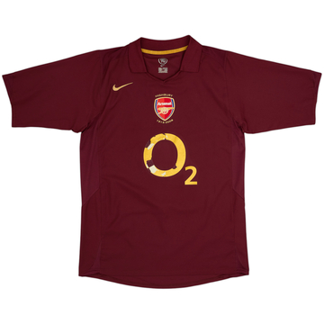 2005-06 Arsenal Home Shirt - 5/10 - (M)