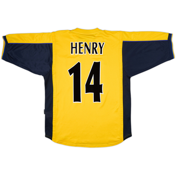 1999-01 Arsenal Away Shirt Henry #14 - 8/10 - (M)