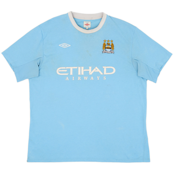 2009-10 Manchester City Home Shirt - 5/10 - (XXL)