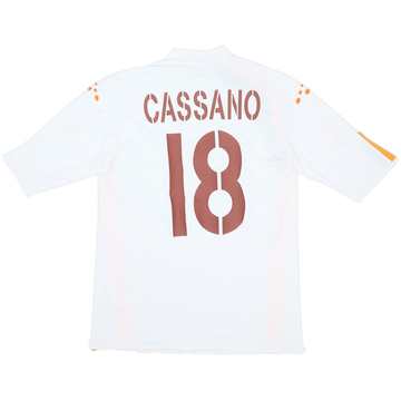 2004-05 Roma Away Shirt Cassano #18 - 6/10 - (M)