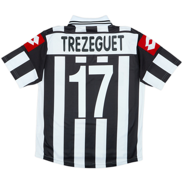 2001-02 Juventus Home Shirt Trezeguet #17 - 7/10 - (M)