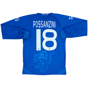 2009-10 Brescia Home L/S Shirt Possanzini #18 - 5/10 - (M)