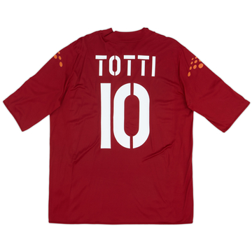 2003-04 Roma Home Shirt Totti #10 - 6/10 - (XL)