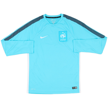 2015-16 France Nike Training L/S Shirt - 10/10 - (M)