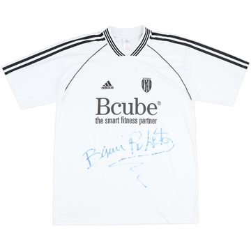 2001-02 Cesena Signed Home Shirt #9 - 8/10 - (L/XL)