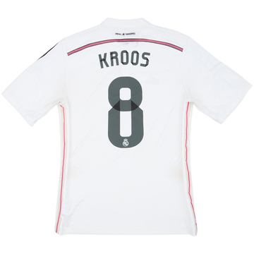 2014-15 Real Madrid Home Shirt Kroos #8 - 6/10 - (M)