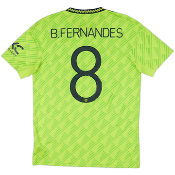 2022-23 Manchester United Third Shirt B.Fernandes #8 - 7/10 - (M)