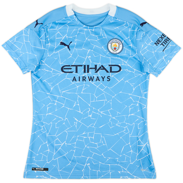 2020-21 Manchester City Home Shirt - 9/10 - (Women's S)