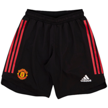 2020-21 Manchester United Alternate Home Shorts - 9/10 - (S)