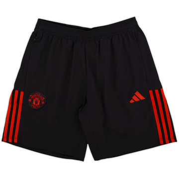 2023-24 Manchester United adidas Training Shorts - 9/10 - (M)