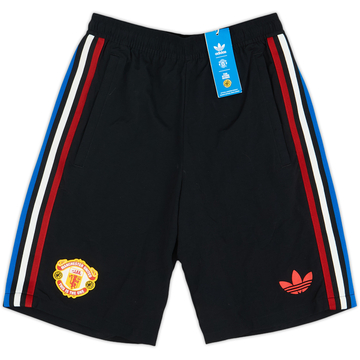 2023-24 Manchester United adidas Originals Stone Roses Shorts (XS)