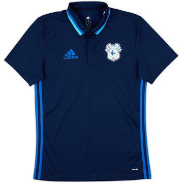 2016-17 Cardiff adidas Polo Shirt - 10/10 - (S)