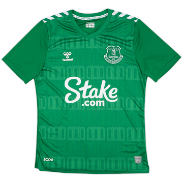 2023-24 Everton GK S/S Shirt - 10/10 - (S)