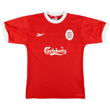 1998-00 Liverpool Home Shirt - 9/10 - (Y)
