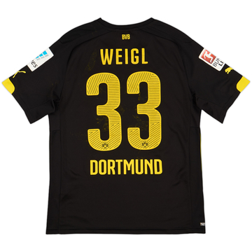 2014-16 Borussia Dortmund Away Shirt Weigl #33 - 5/10 - (S)