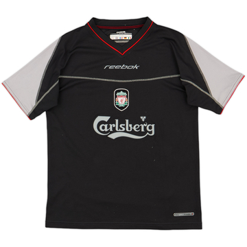 2002-04 Liverpool Away Shirt - 8/10 - (L.Boys)