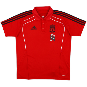 2010-11 Liverpool adidas Polo Shirt - 8/10 - (L)