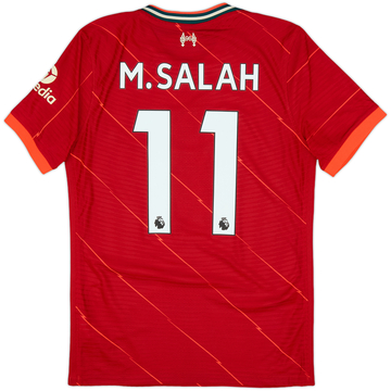 2021-22 Liverpool Authentic Home Shirt M.Salah #11 - 10/10 - (S)