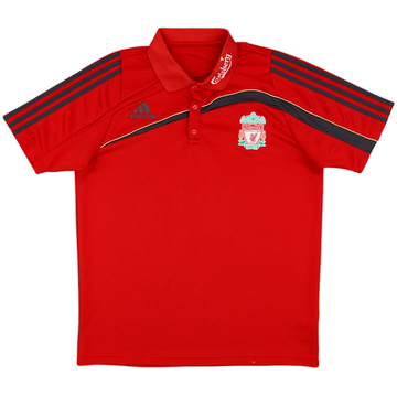 2009-10 Liverpool adidas Polo Shirt - 8/10 - (L)