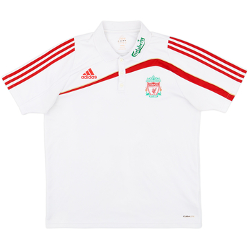 2009-10 Liverpool adidas Polo Shirt - 8/10 - (L)