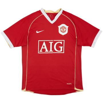 2006-07 Manchester United Home Shirt - 5/10 - (M)