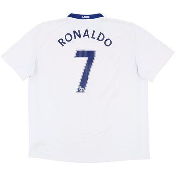 2008-10 Manchester United Away Shirt Ronaldo #7 - 6/10 - (XXL)