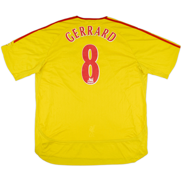 2006-07 Liverpool Away Shirt Gerrard #8 - 6/10 - (XXL)