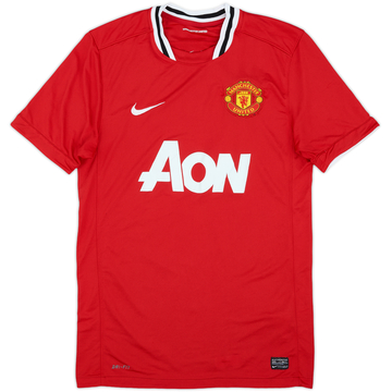 2011-12 Manchester United Home Shirt - 5/10 - (M)