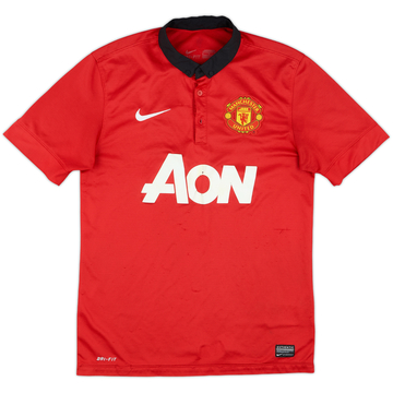2013-14 Manchester United Home Shirt - 4/10 - (S)