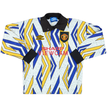 1993-94 Manchester United GK Shirt - 8/10 - (L.Boys)