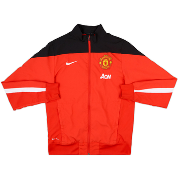 2013-14 Manchester United Nike Track Jacket - 8/10 - (S)