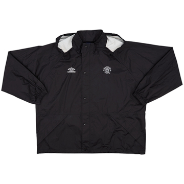 2000-01 Manchester United Umbro Hooded Rain Jacket - 8/10 - (XXL)