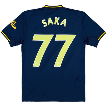 2019-20 Arsenal Third Shirt Saka #77 (XS)